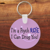Ik ben een psychiater, ik kan je verdoven. sleutelhanger (Voorkant)