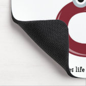 Ik ben een rare Magnet Mousepad Muismat (Hoek)