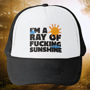 Ik ben een Ray of F*ing Sunshine Trucker Hoed – Gr Pet