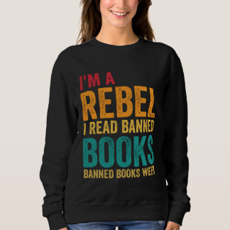 Ik ben een rebel, ik lees verboden boeken Boekend Trui
