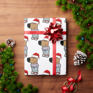 Ik ben een relaxte gast Meme Kerstmis, Grappige re Cadeaupapier