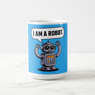 Ik ben een robot koffiemok
