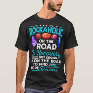 Ik ben een rockaholic op weg naar Recovery Funny G T-shirt