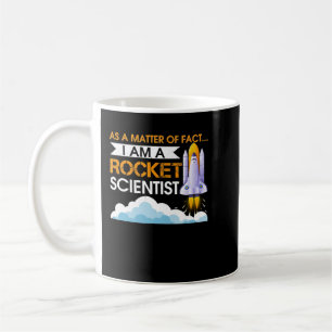 Ik ben een Rocket Scientist Aerospace Engineer Gif Koffiemok
