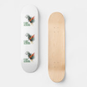 Ik ben een rooster-illusie skateboard (Voorkant)