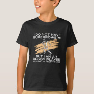 ik ben een rugbyspeler t-shirt