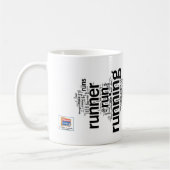 Ik ben een runner koffiemok (Links)