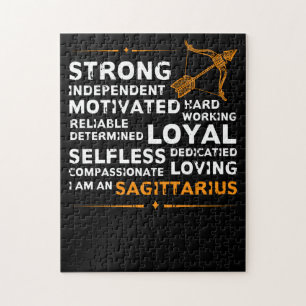 Ik ben een Sagittarius Sterke Twitter Legpuzzel