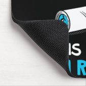 Ik ben een Samoyed Mam... dit is hoe ik rolt Muismat (Hoek)