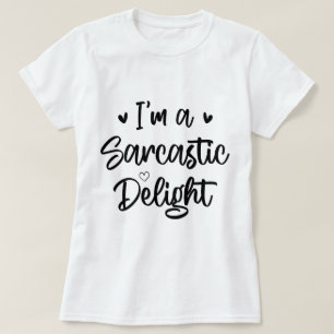 Ik ben een sarcastisch genot sarcast liefhebber gr t-shirt