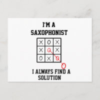 Ik ben een saxofonist, ik vind altijd een oplossin