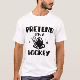 Ik ben een Schattigee hockey Halloween T-shirt
