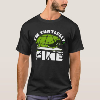 Ik ben een schildpad prima schattige schildpad t-shirt