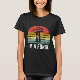 Ik ben een schimmelshirt, grappige paddenstoelen, t-shirt