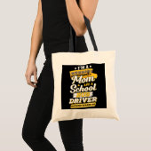 Ik ben een schoolbus van de mam. tote bag (Voorkant (product))