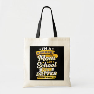 Ik ben een schoolbus van de mam. tote bag