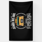 Ik ben een schoolbusassistent, grappig terug naar spandoek (Verticaal)