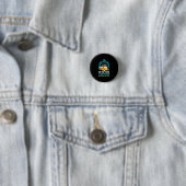 Ik ben een schoolbuschauffeur ronde button 3,2 cm (In situ)
