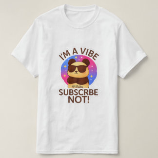 ik ben een sfeer, abonneer niet ! t-shirt