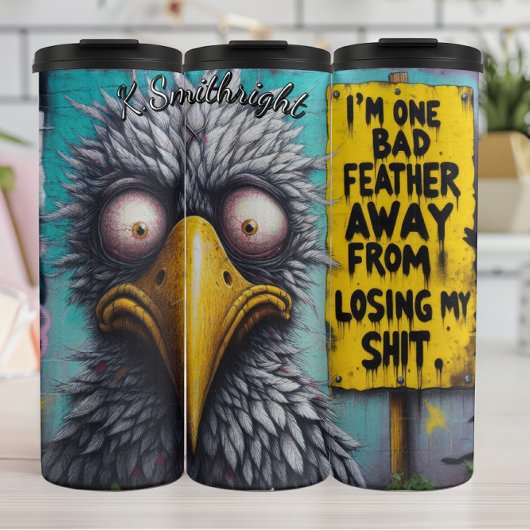 Ik ben een slechte veer verwijderd thermosbeker