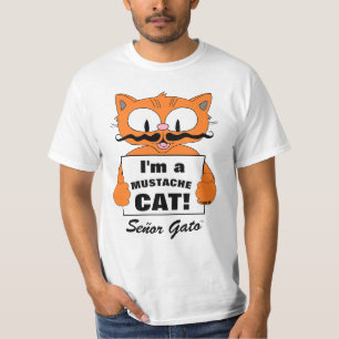 Ik ben een Snor Kat! Senor Gato T-shirt