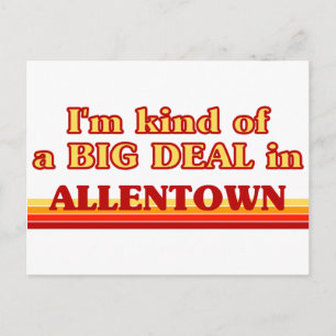 Ik ben een soort BIG DEAL in Allentown Briefkaart