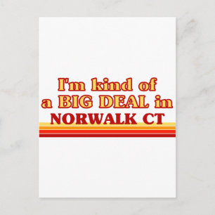 Ik ben een soort BIG DEAL in Norwalk Briefkaart