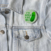 Ik ben een soort Big Dill Deal Pickle Button (In situ)