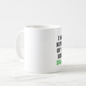 Ik ben een soort Big Dill Humor Mok (Voorkant links)