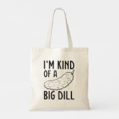 Ik ben een soort grote dal tote bag (Achterkant)