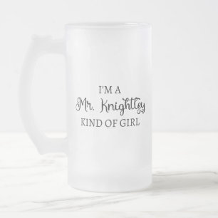 Ik ben een soort meisje van Mr Knachtley. Matglas Bierpul