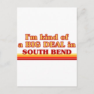 Ik ben een soort van BIG DEAL in South Bend Briefkaart