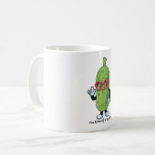 Ik ben een soort van grote dille | augurk met zonn koffiemok (Voorkant links)