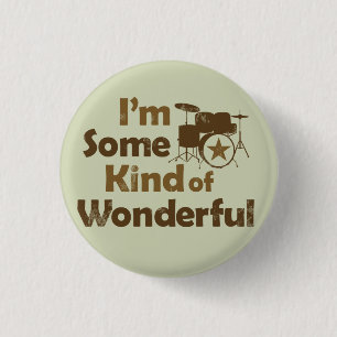 Ik ben een soort van prachtige flair ronde button 3,2 cm