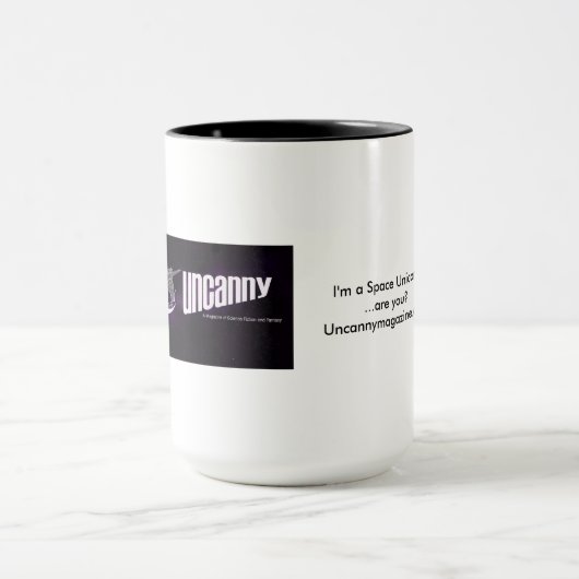 Ik ben een Space Unicorn mok (Midden)