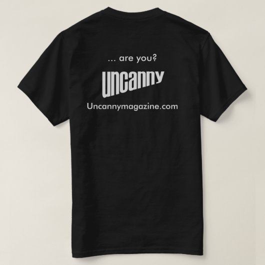 Ik ben een Space Unicorn Tshirt (Design achterkant)