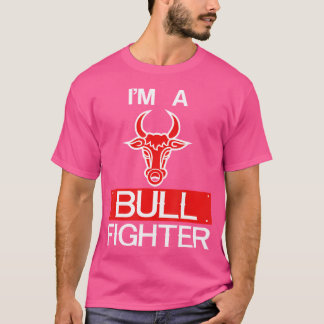 IK BEN EEN Stiervechter Stierrijden Rodeo Cowboy T-shirt