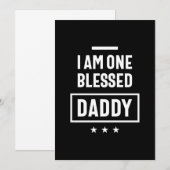 Ik ben een stompzinnige papa | Vader Gift Kaart (Voorkant / Achterkant)