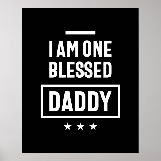 Ik ben een stompzinnige papa | Vader Gift Poster (Voorkant)