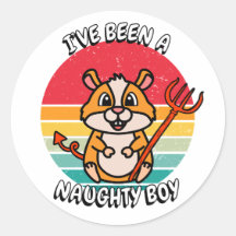 Ik ben een stoute jongen geweest - hamster