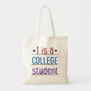 Ik ben een student tote bag