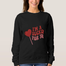Ik ben een Sucker Voor Jou | Grappige Retro Valent