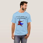IK BEN EEN SUPER HERO. T-SHIRT (Voorkant volledig)
