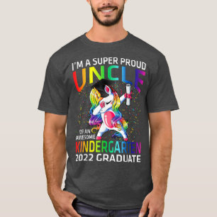 Ik ben een superrode oom van een Geweldige kindert T-shirt