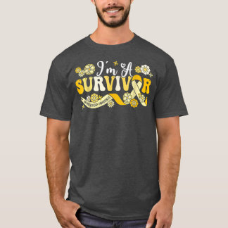 Ik ben een Survivor Childhood Cancer Awareness Sup T-shirt