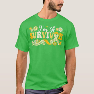 Ik ben een Survivor Childhood Cancer Awareness Sup T-shirt