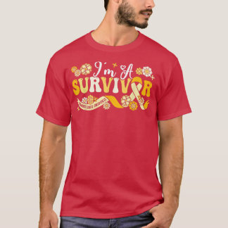 Ik ben een Survivor Childhood Cancer Awareness Sup T-shirt