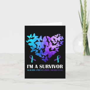 Ik ben een Survivor Zelfmoordpreventie Boter Kaart