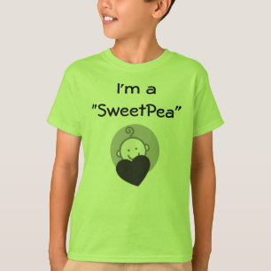 Ik ben een "SweetPea"-LIMOEN T-shirt