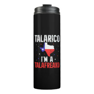 Ik ben een Talafreako James Talarico 2026 Texas Thermosbeker